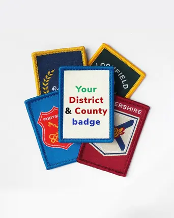District / County Custom Badge - Small
