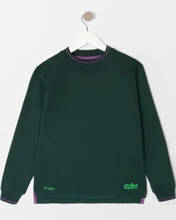 Cubs Uniform Sweatshirt - Personalised
