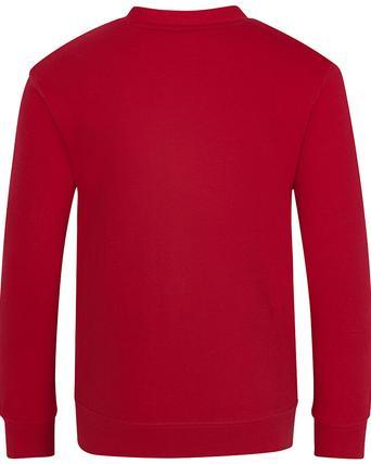 Red School Cardigan