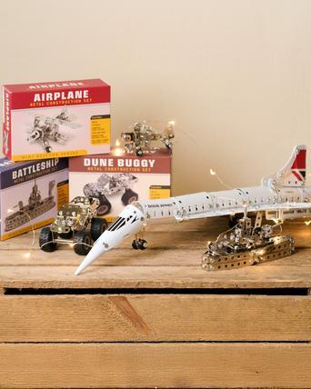 Aeroplane Metal Construction Kit