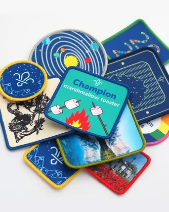 Personalised Custom Printed Badge - Circle