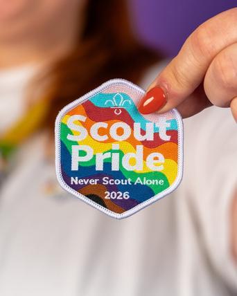Scout Pride 2026 Event Blanket Badge