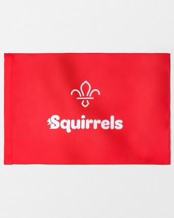 Squirrel Scouts Personalised Printed Flag / Banner