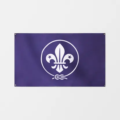 World Scouts Flag | 85cm x 147cm | Scouts Flags