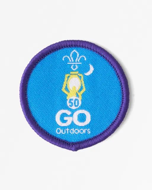 Nights Away Stage 50 Activity Badge (Go Outdoors)