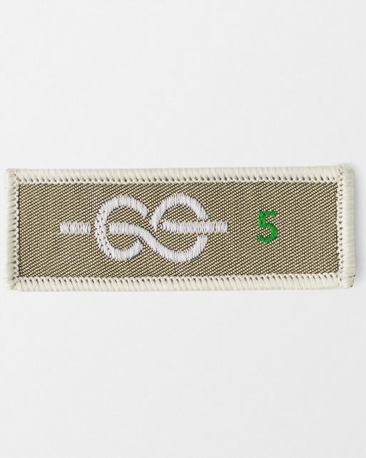 5 Yrs Chief Scout's Service Award Cloth  Badge