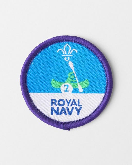 Time On Water Stage 2 Activity Badge (Royal Navy)