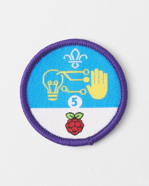 Digital Maker Stage 5 Activity Badge (Raspberry Pi)