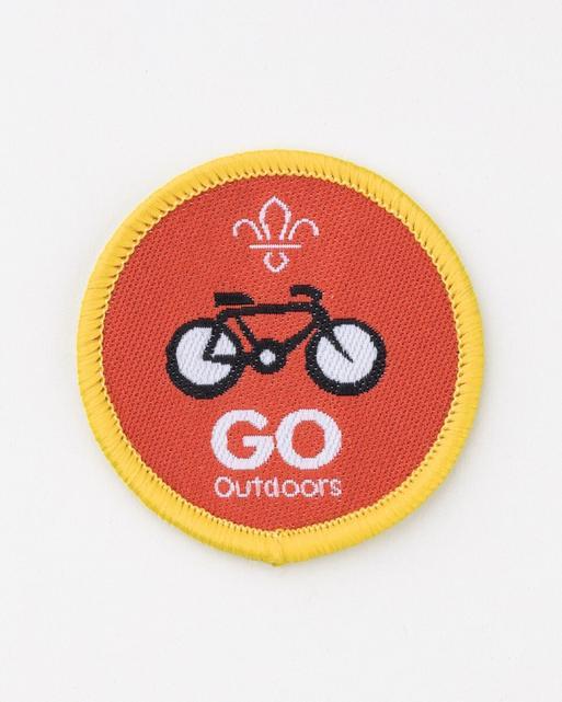 Cubs Cyclist Activity Badge (Go Outdoors)