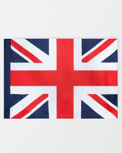 Printed Union Flag - Sleeved, Closed Top 120 x 90cms