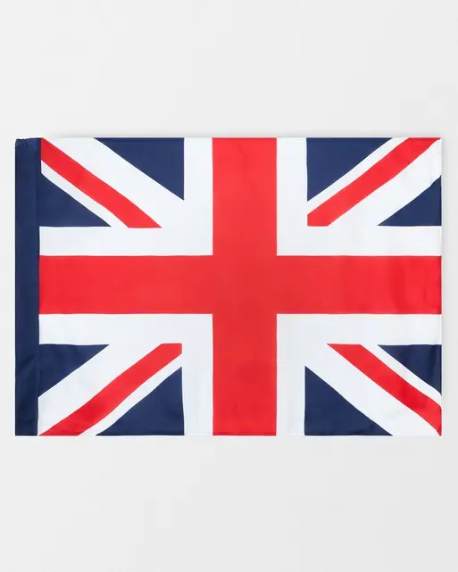 Printed Union Flag Open Top Sleeved with Tie 120 x 90cms