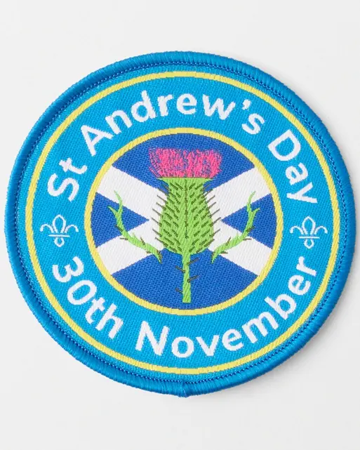 St Andrew's Day Blanket Badge