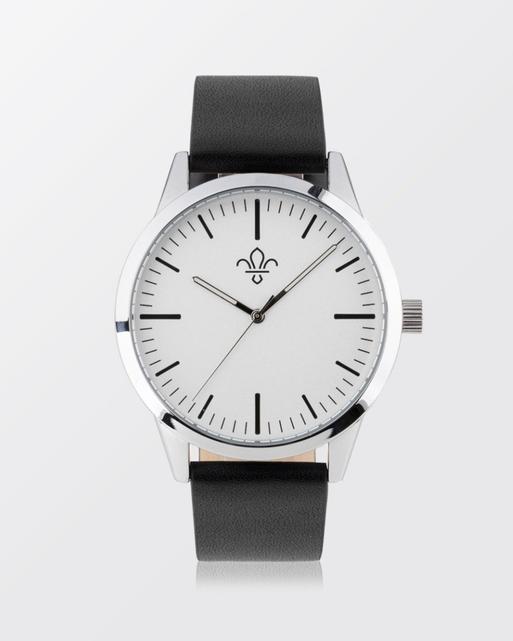 Scouts Fleur de Lis Leather Strap Watch