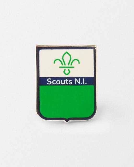 Northern Ireland Fleur de Lis Scouts Pin Badge