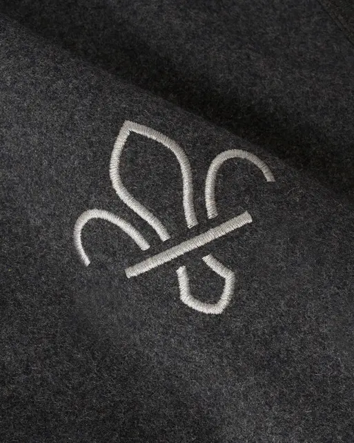 Scouts Fleur de Lis Blanket Poncho 