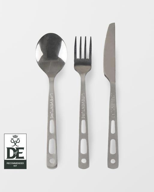 Lifeventure Metal Cutlery Set