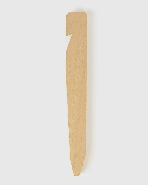 Premium Wooden Tent Pegs 15" - Pack of 10