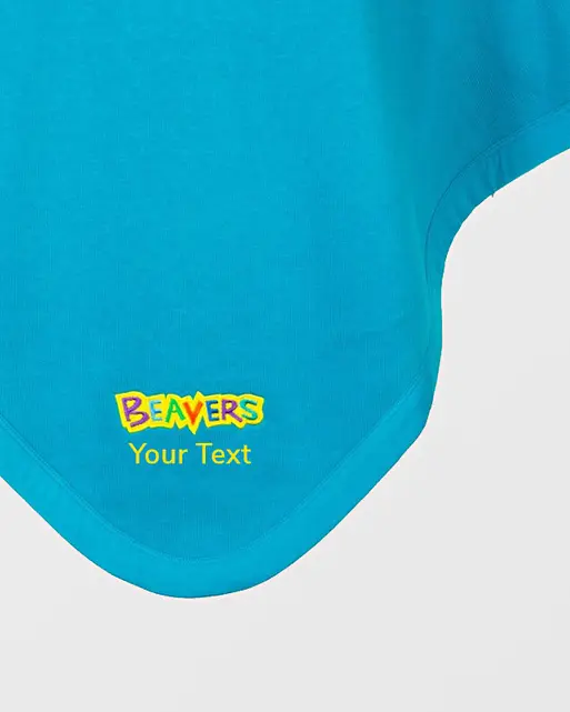 Personalised Beaver Scouts Poncho