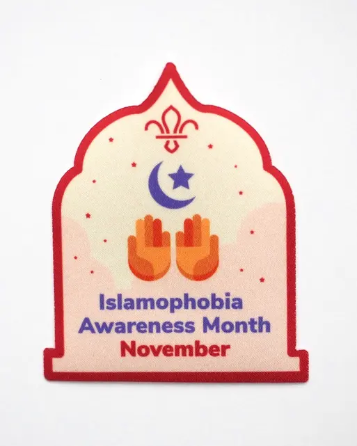 Islamophobia Awareness Month Blanket Badge