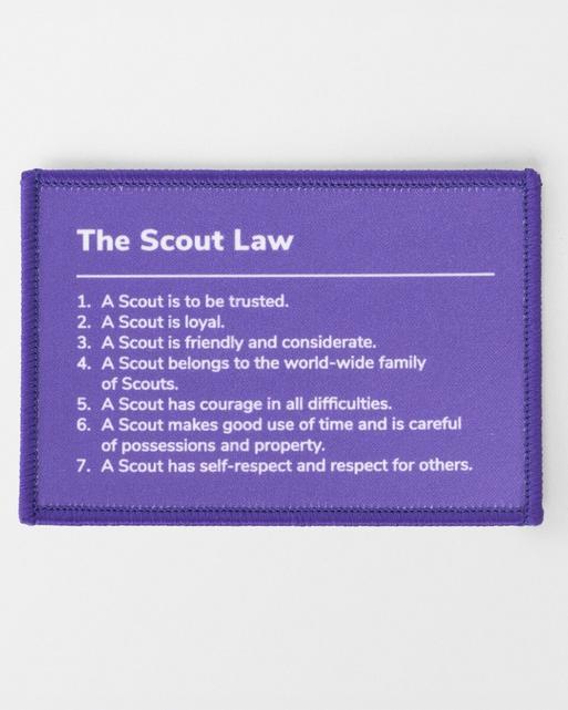 The Scout Law Blanket Badge