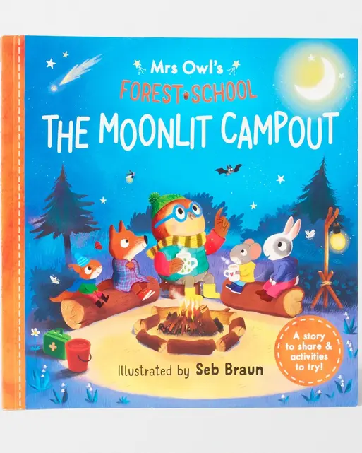 Mrs Owls Forest School: The Moonlit Campout Book