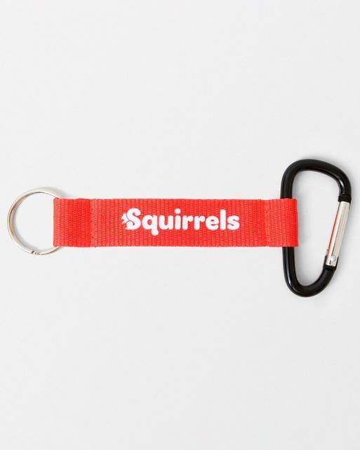 Squirrels Bag Tag Carabiner Keyring