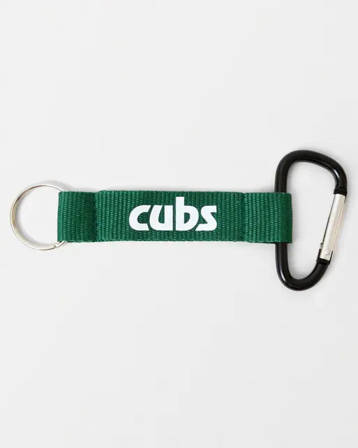Cubs Bag Tag Carabiner Keyring