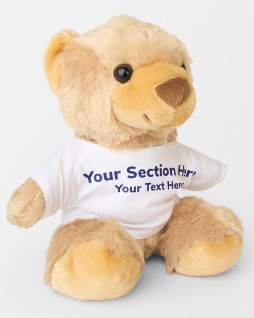 Personalised Bear in a T-Shirt