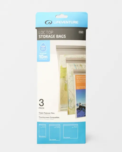 Lifeventure Loctop Waterproof Map Bags