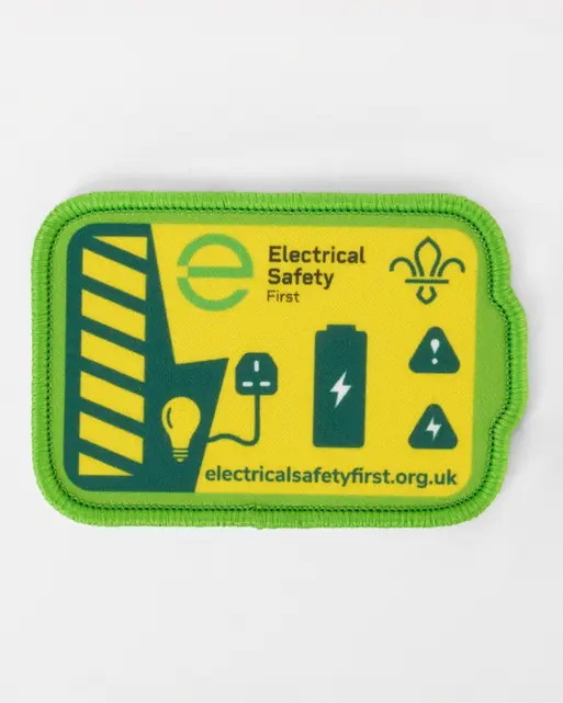 Electrical Safety Blanket Badge