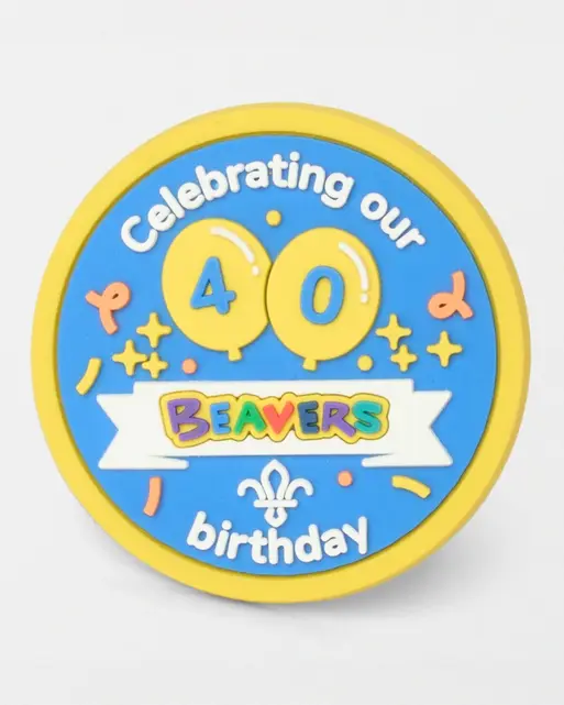 Beavers 40th Birthday Celebration Woggle