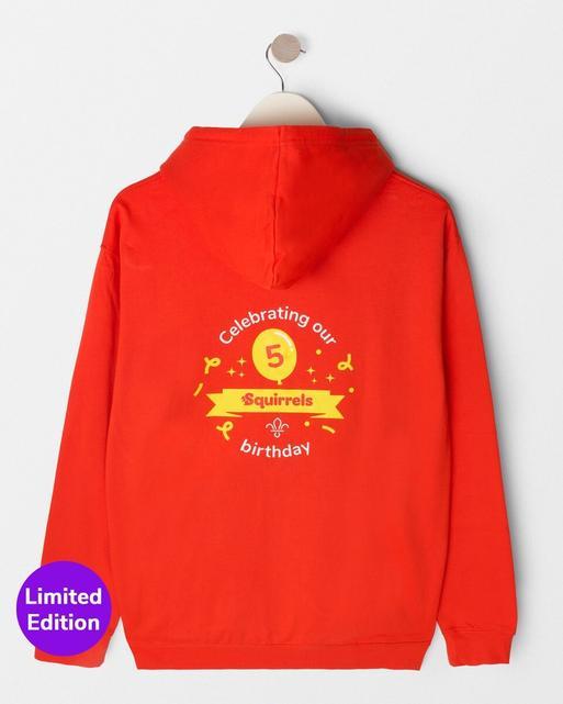 Squirrels 5th Birthday Celebration Hoodie - Adult