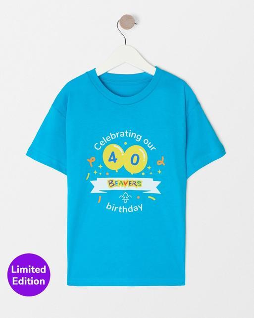 Beavers 40th Birthday Celebration T-Shirt - Kids