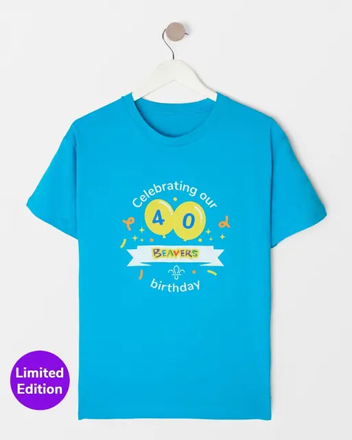 Beavers 40th Birthday Celebration T-Shirt  - Adult