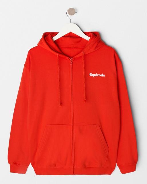 Squirrels 5th Birthday Celebration Zip Hoodie - Adult