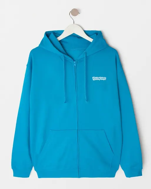 Beavers 40th Birthday Celebration Zip Hoodie - Adult