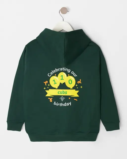 Personalised Cubs 110th Birthday Zip Hoodie - Kids