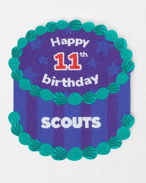 Happy 11th Birthday Blanket Badge 