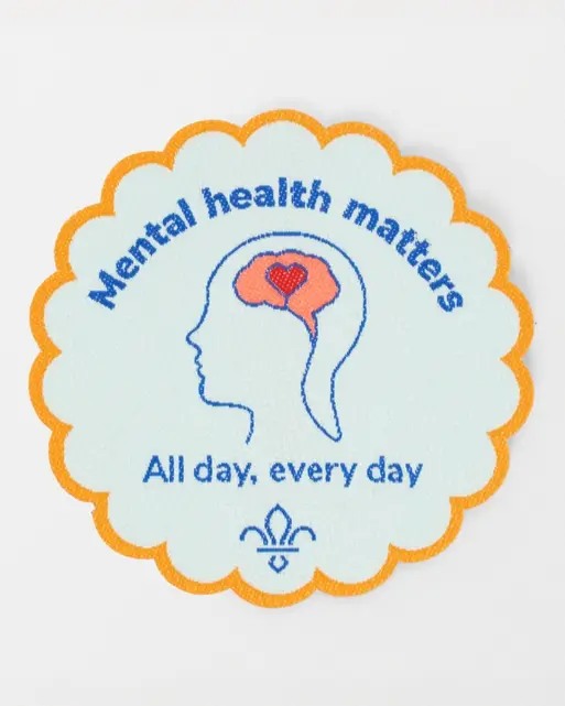 Mental Health Matters Blanket Badge