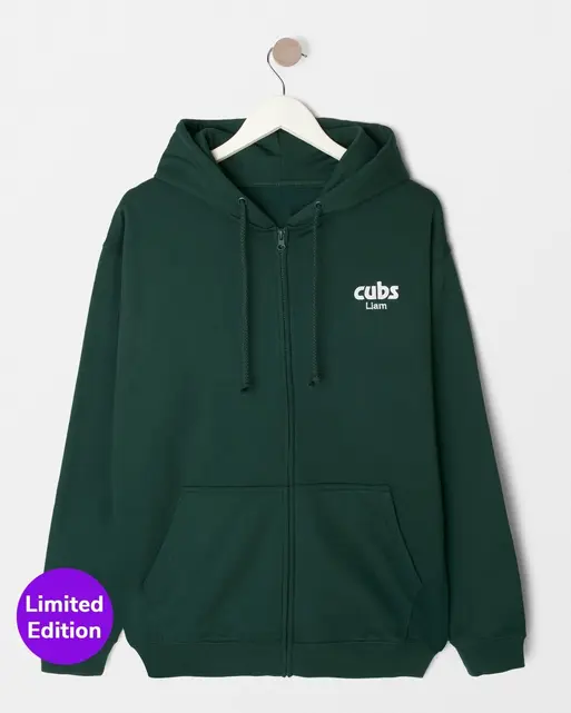 Personalised Cubs 110th Birthday Zip Hoodie - Adult