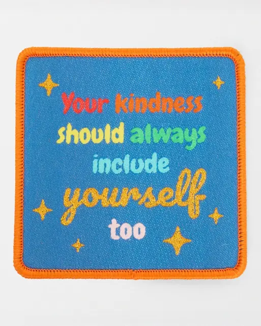 Kind to Yourself Blanket Badge