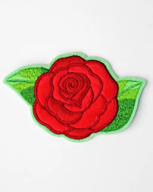 English Rose Blanket Badge