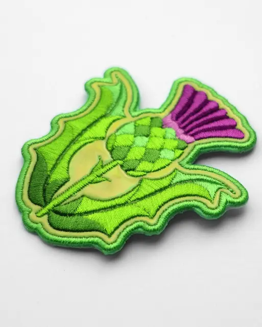 Scottish Thistle Blanket Badge