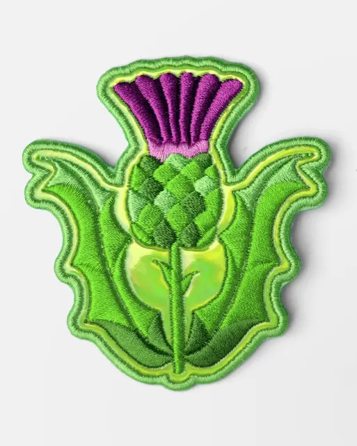 Scottish Thistle Blanket Badge