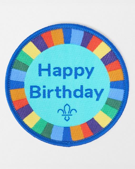 Happy Birthday Blanket Badge