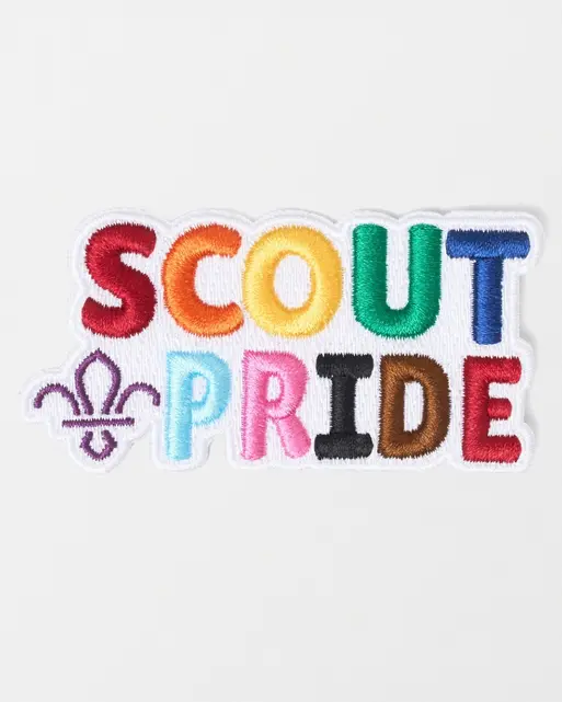 Scout Pride Embroidered Blanket Badge