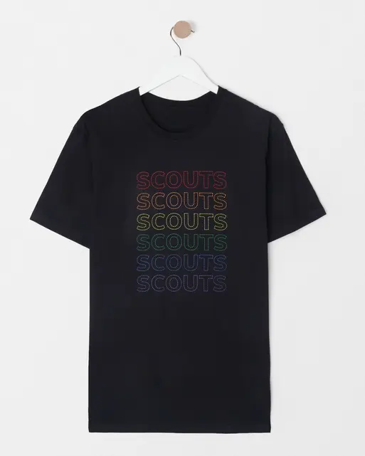 Scout Pride Text T-Shirt