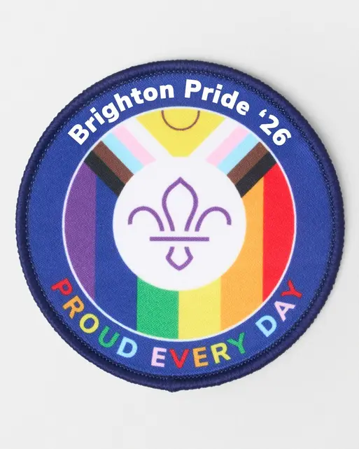 Scouts Pride Every Day Personalised Badge