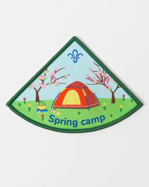 Spring Camp Blanket Badge