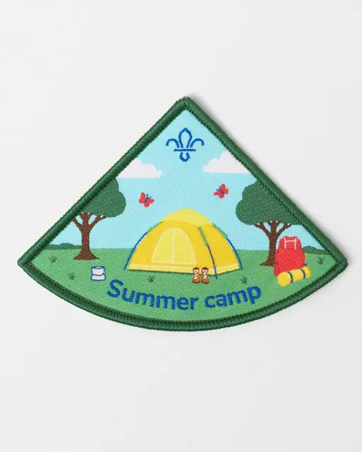 Summer Camp Blanket Badge